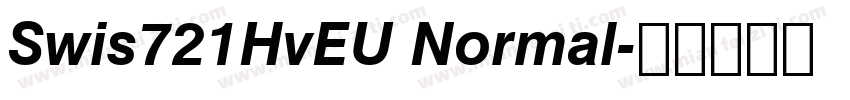 Swis721HvEU Normal字体转换